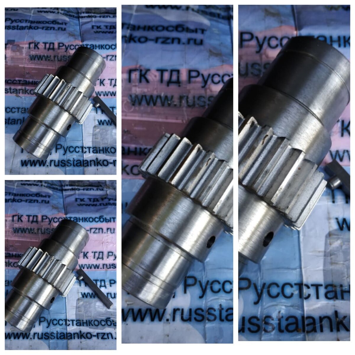 Шестерня со шпонкой фартука станка 1М63Н, 1М63,163,ДИП300,16К40 Применяется в фартуках токарно-винторезных станков в качестве запасной части. Поставляется в сборе.    
