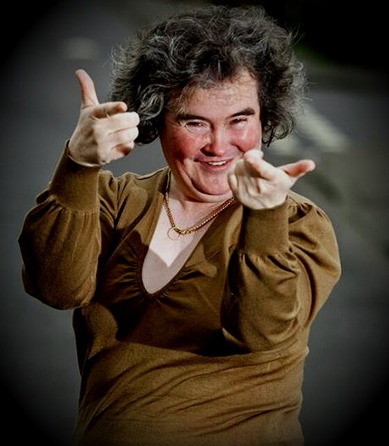 Сьюзен Бойл, певица. Иллюстрация с ресурса Яндекс.Картинки