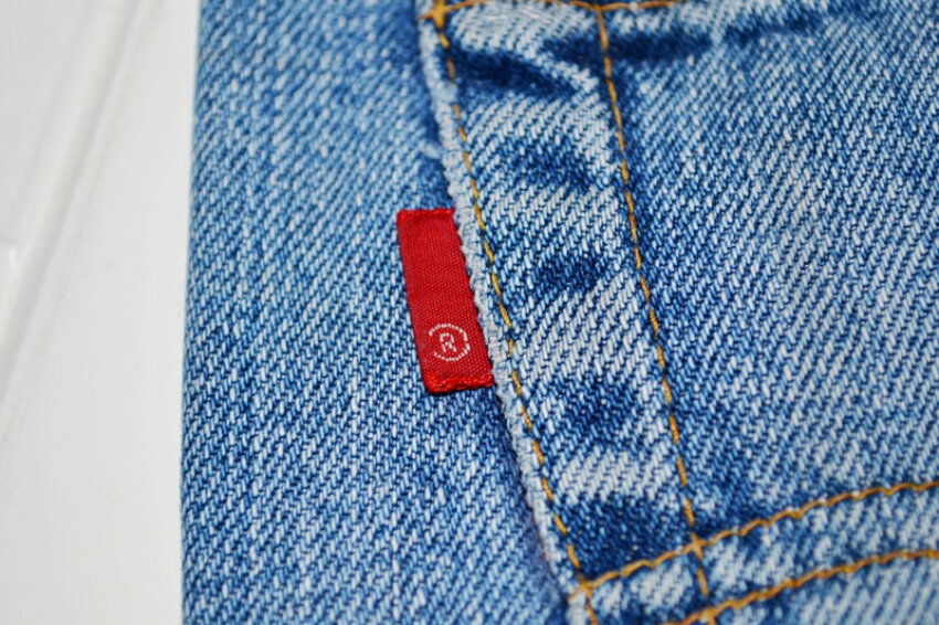 Levis blank clearance red tag