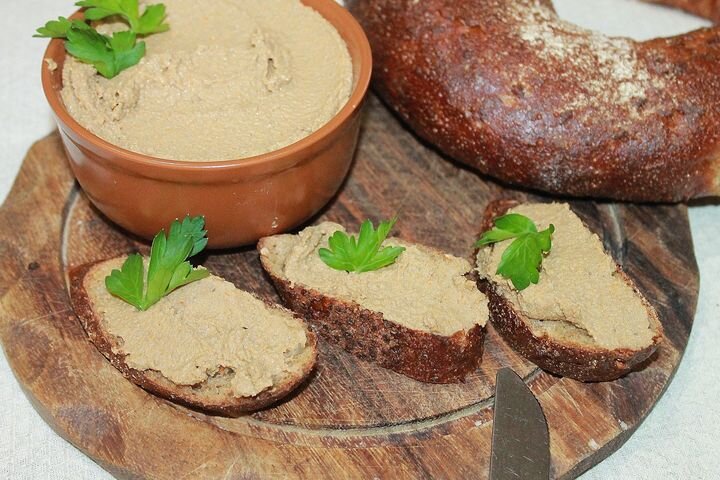 Нежный паштет из куриной печени в домашних условиях