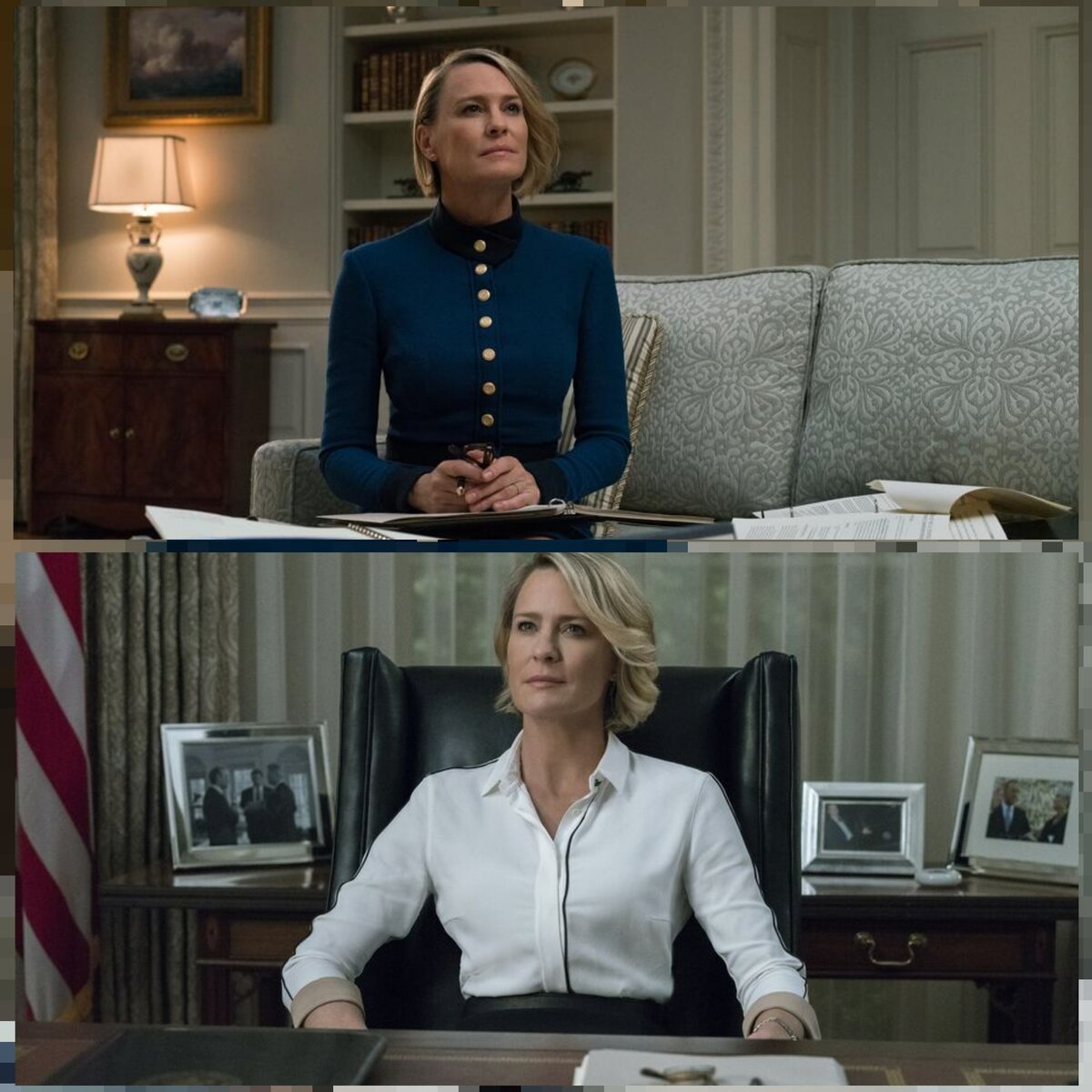 Робин Райт в роли Клэр Андервуд