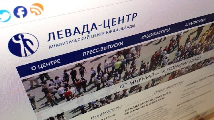 Сайт "Левада-центра"