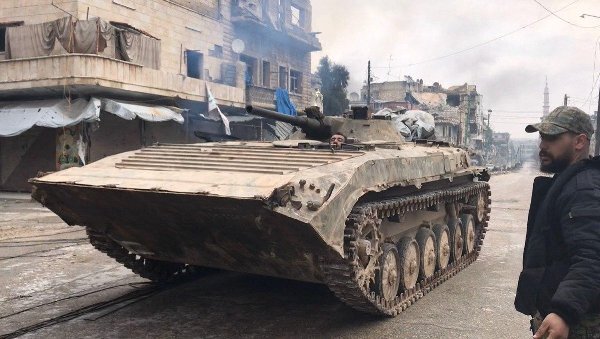 Сирийская армия освободила город Саракиб в провинции Идлиб