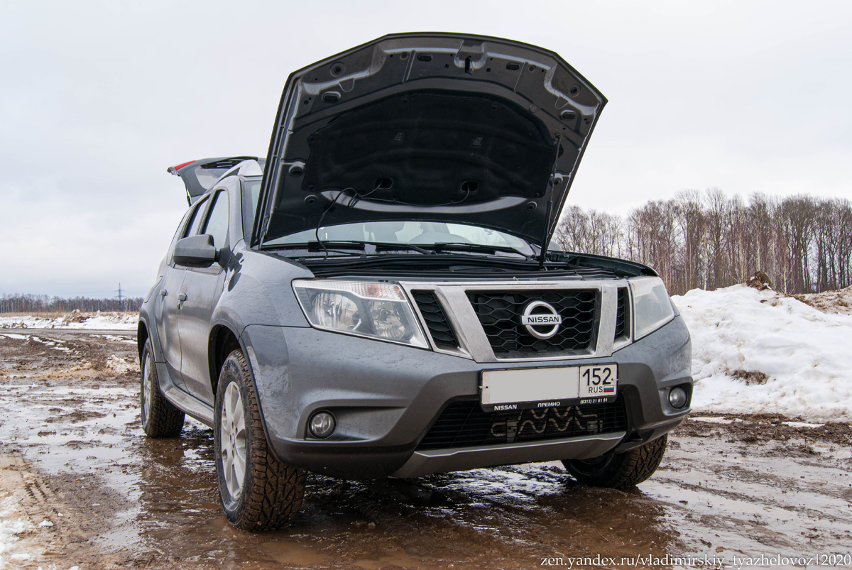 Мой Террано в не очень чистом, но все-таки поле