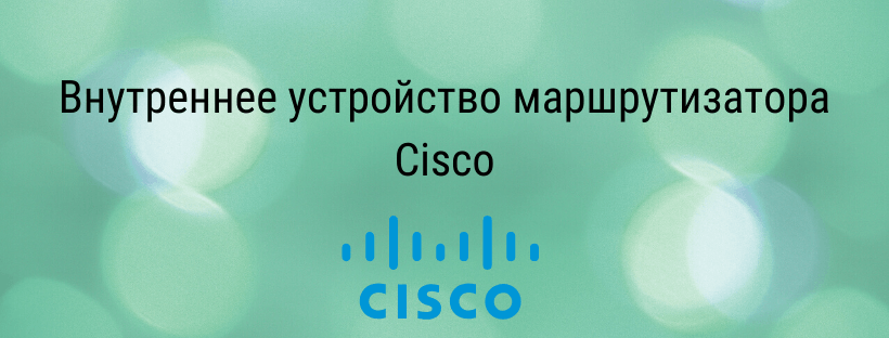  Внутреннее устройство маршрутизатора Cisco