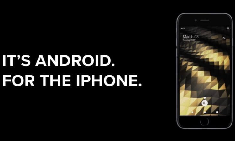 Android может работать на iPhone, пусть и не на всех 