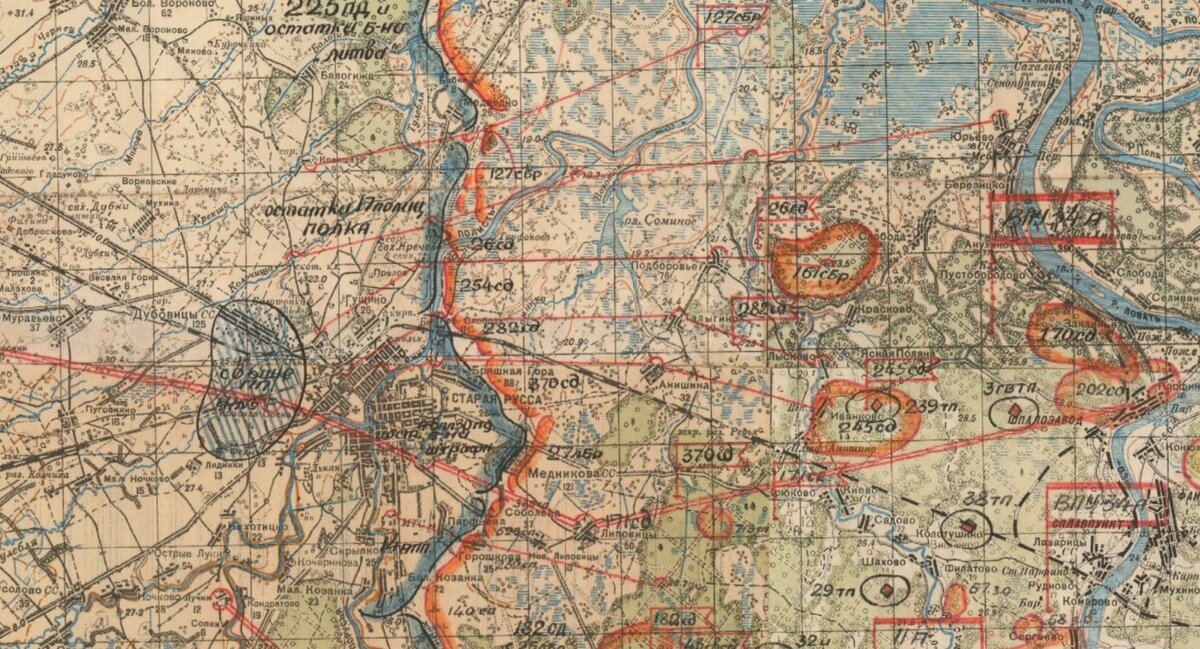 Карта старая вов