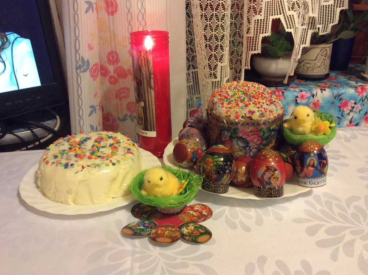 Коронный набор блюд в каждой российской семье на Пасху.