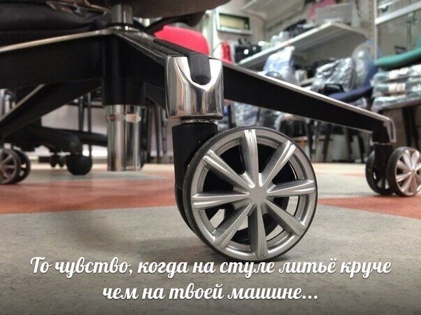 "бесшумные" колеса для офисных кресел продающихся на различных площадках в  интернете 