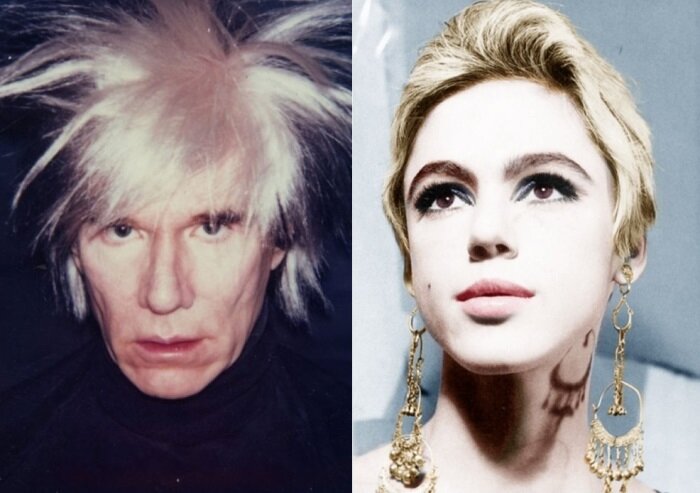 Энди Уорхол и Эди Седжвик/