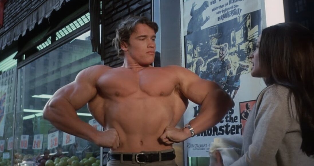 Кадр из фильма "Геркулес в Нью-Йорке"