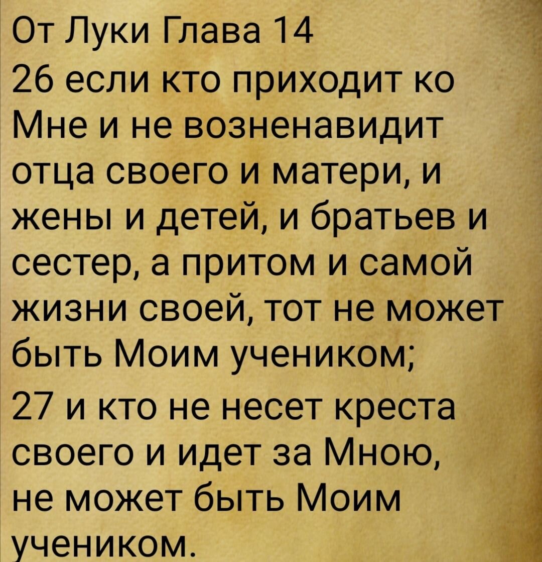 Как читать Евангелие и при этом не возненавидеть отца, мать и самого себя.  | Жизнь в вере. | Дзен