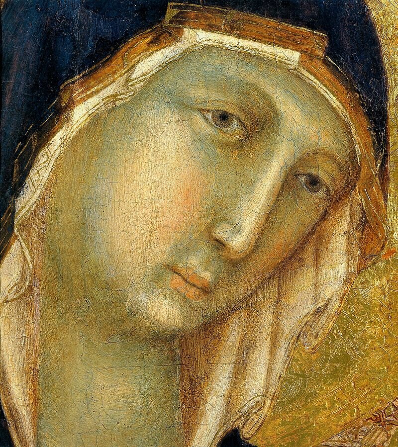 Дуччо. Деталь алтаря «Маэста».