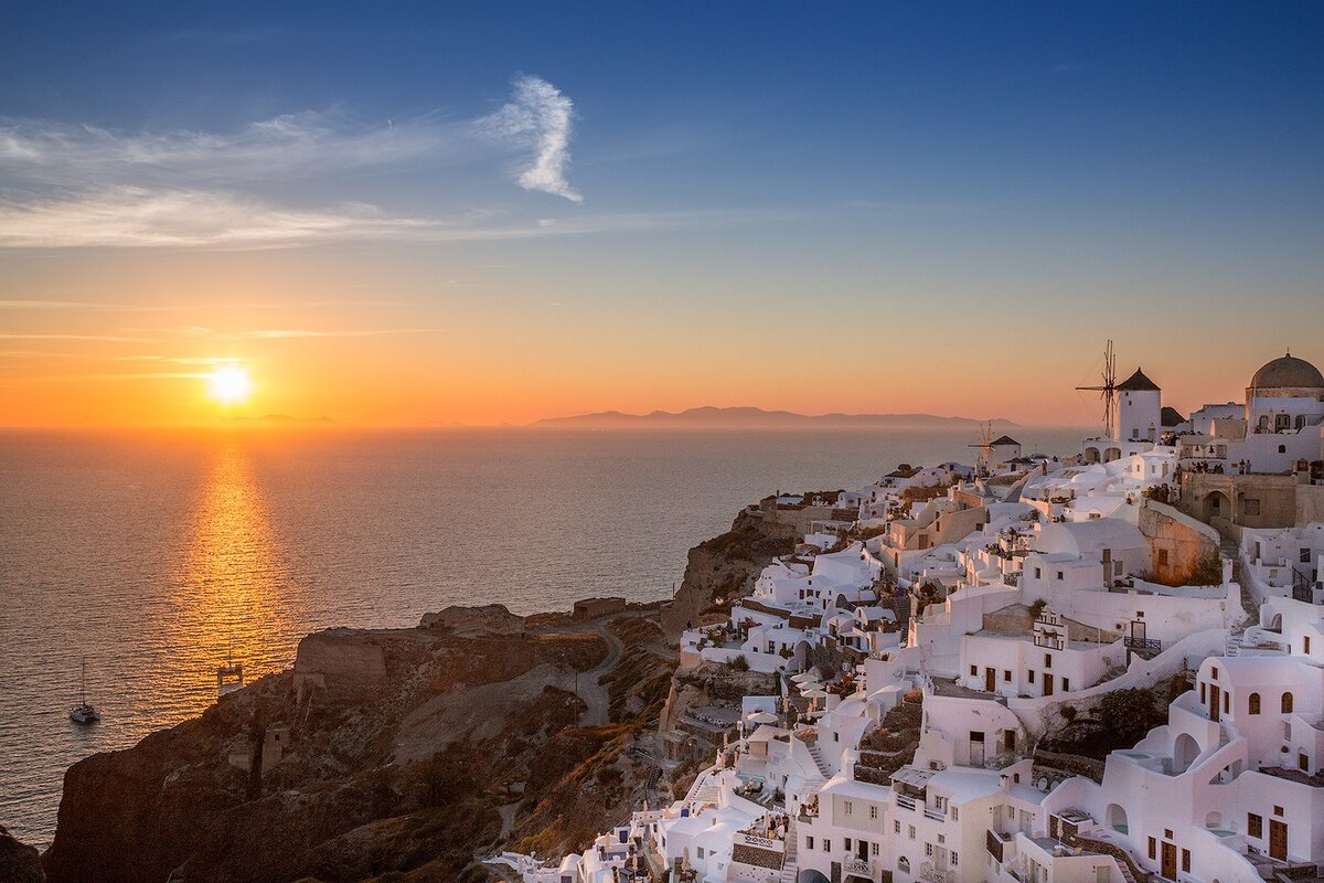 Santorini Sunset Greece