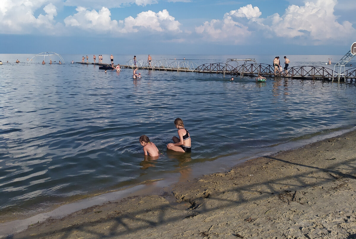 Солнечный денёк на том самом пляжике. Фото автора. 