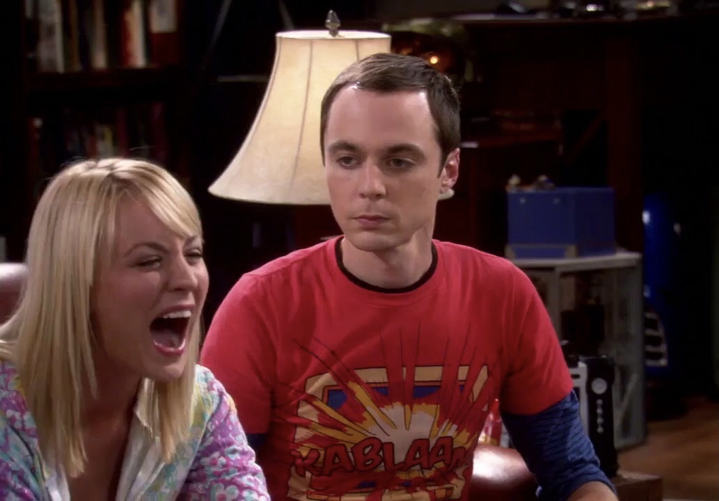 Идеальный кадр из сериала, подчеркивающий отличия между Шелдоном и его подругой Пенни, совсем как в случае Якова и Маргариты 
