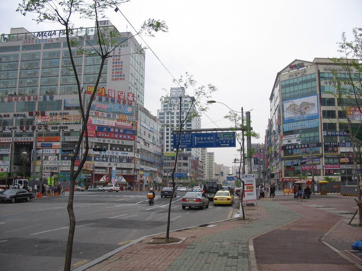 улица Пучхона 2006 г.