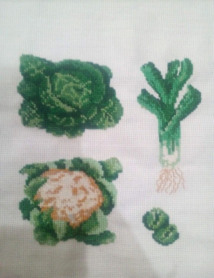 Мой овощной сэмплер ( работа 2017)