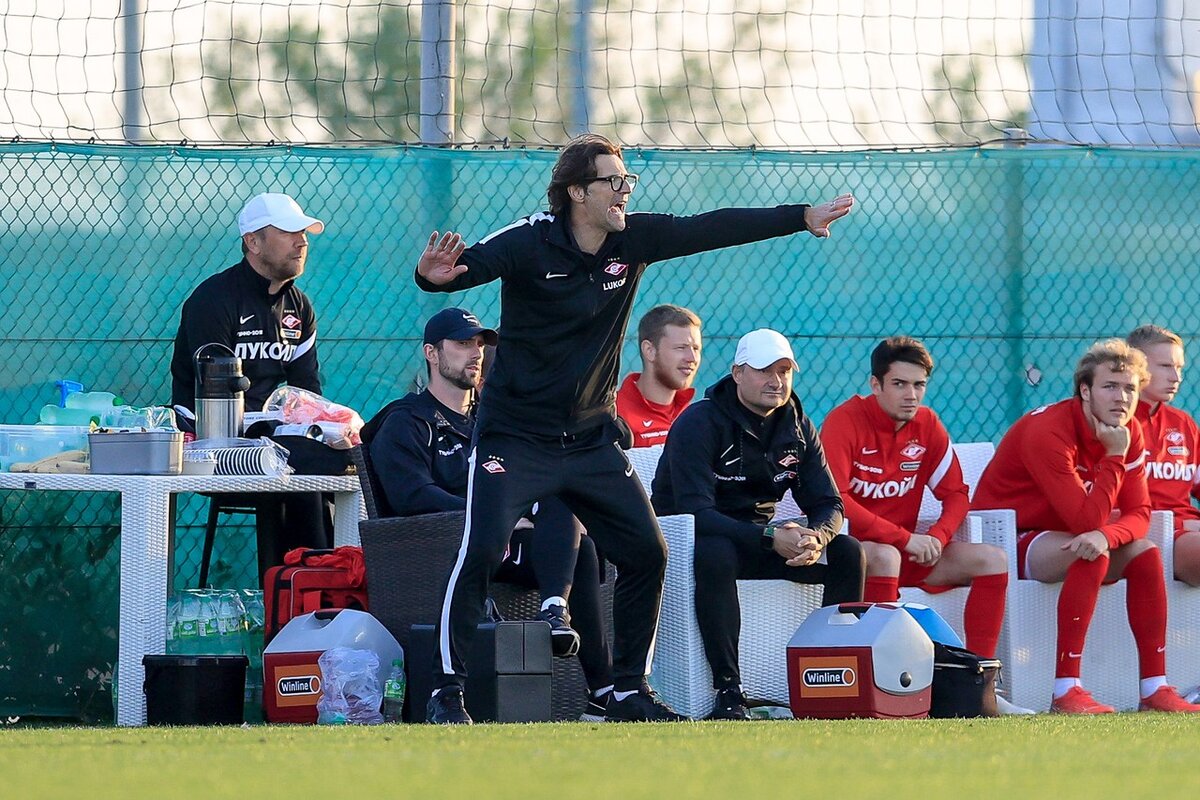 Паоло Ваноли новый главный тренер Спартака. Фото официального сайта ФК Спартак Москва.