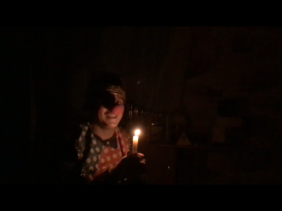 Жора в роли Хохотуна