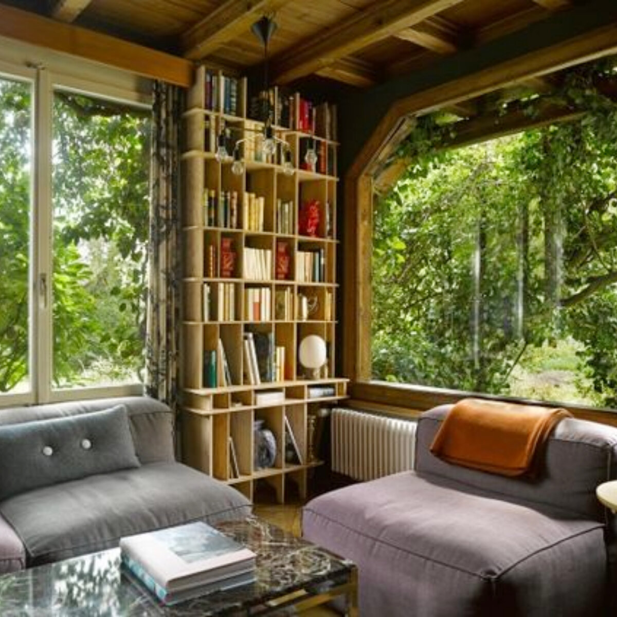 Интерьер в  стиле шале. Фото 2.