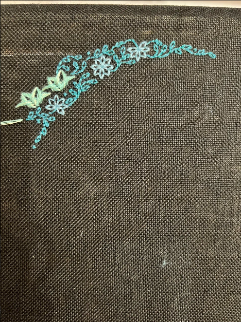 Полумесяц по схеме от Мятной клюквы в самом начале