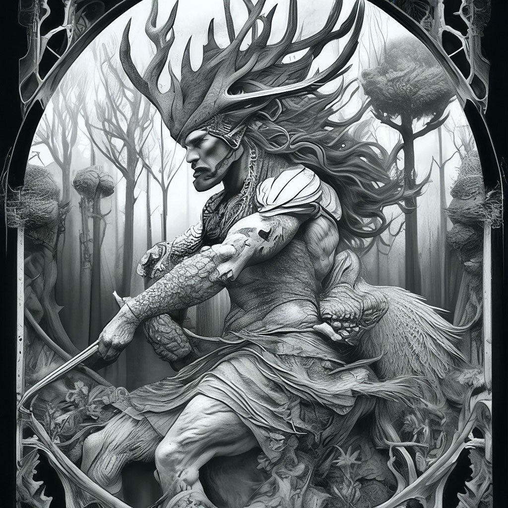 Кентавр, которого удалось получить с помощью творческого сообщества. Отличия по сравнению с предыдущими вариантами кентавров на лицо. 