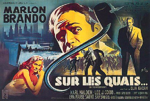 Вариант постера к фильму "В порту" (самый показательный из всех имеющихся)