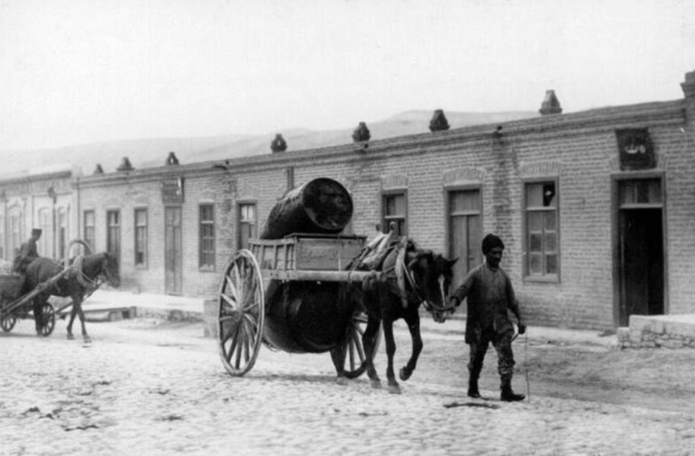 Транспортировка нефти Баку 19 век