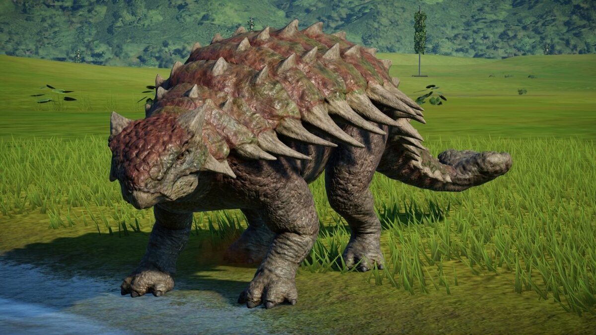 Из Стима. Кадр из игры Jurassic World Evolution