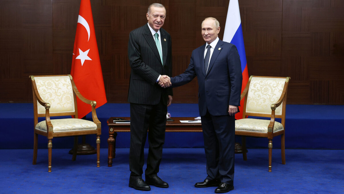 Переговоры Путина и Эрдогана
