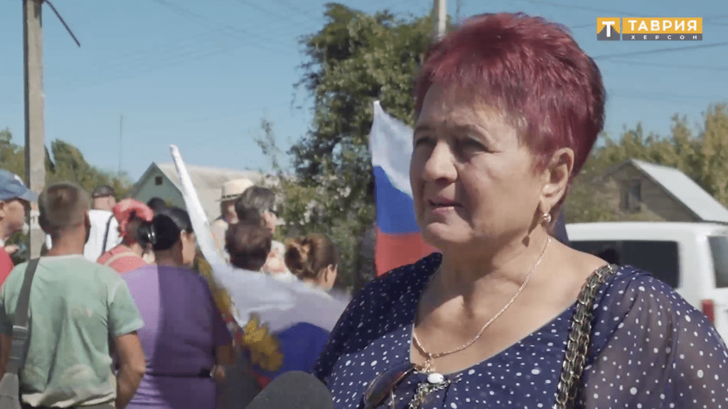  Жительница Алешковского округа рассказала о жизни в России - Таврия ТВ - Херсон