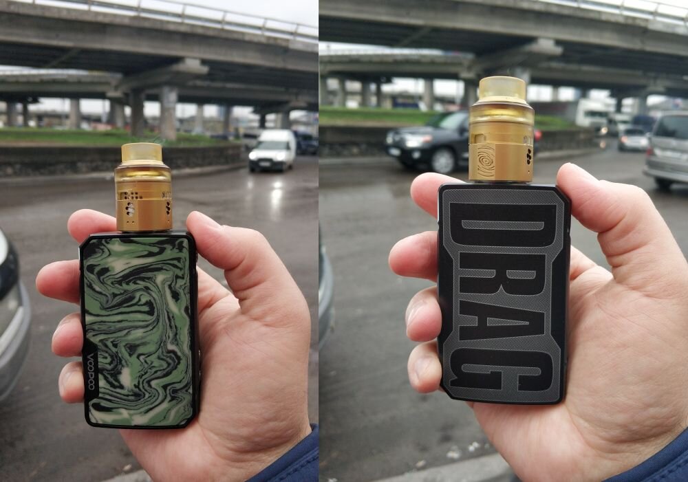 Бок мод. VOOPOO Drag h60s. VOOPOO Drag 2 в руке. Драг мини с дрипкой. Drag Mini в руке.