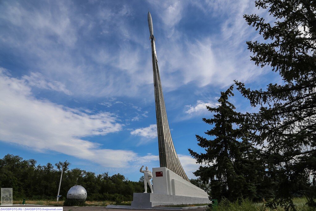 Место приземления гагарина в энгельсе фото