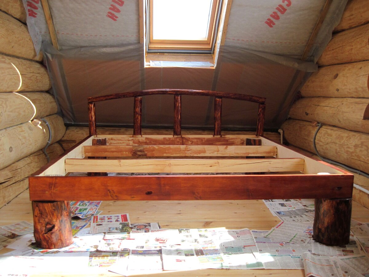 Как сделать самому деревянную кровать?