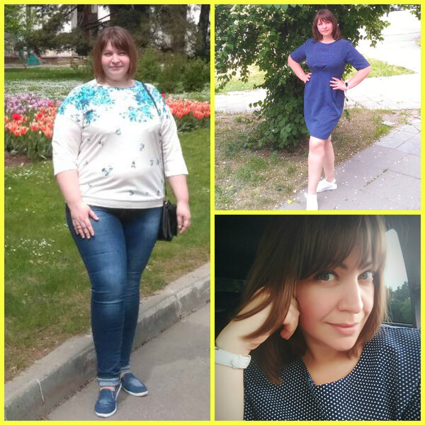 График похудения: май 2018 - июнь 2019, минус 46 кг