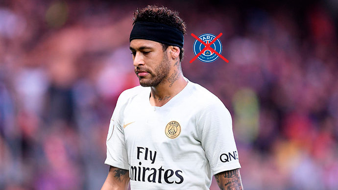 Неймар - игрок ПСЖ.