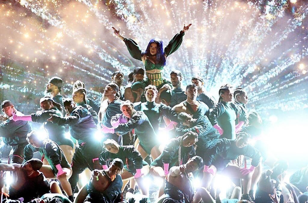 Cardi B at BET Awards 2019