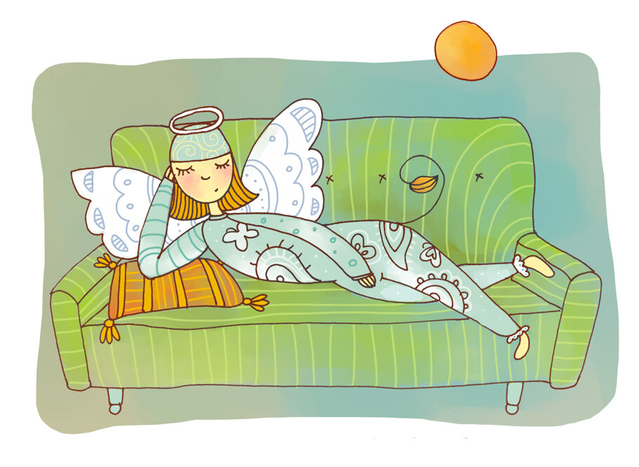 Рисунок на тему лень