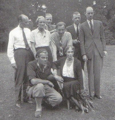 В Британии. Конец 1930-х. Вел.кн. Ксения с детьми