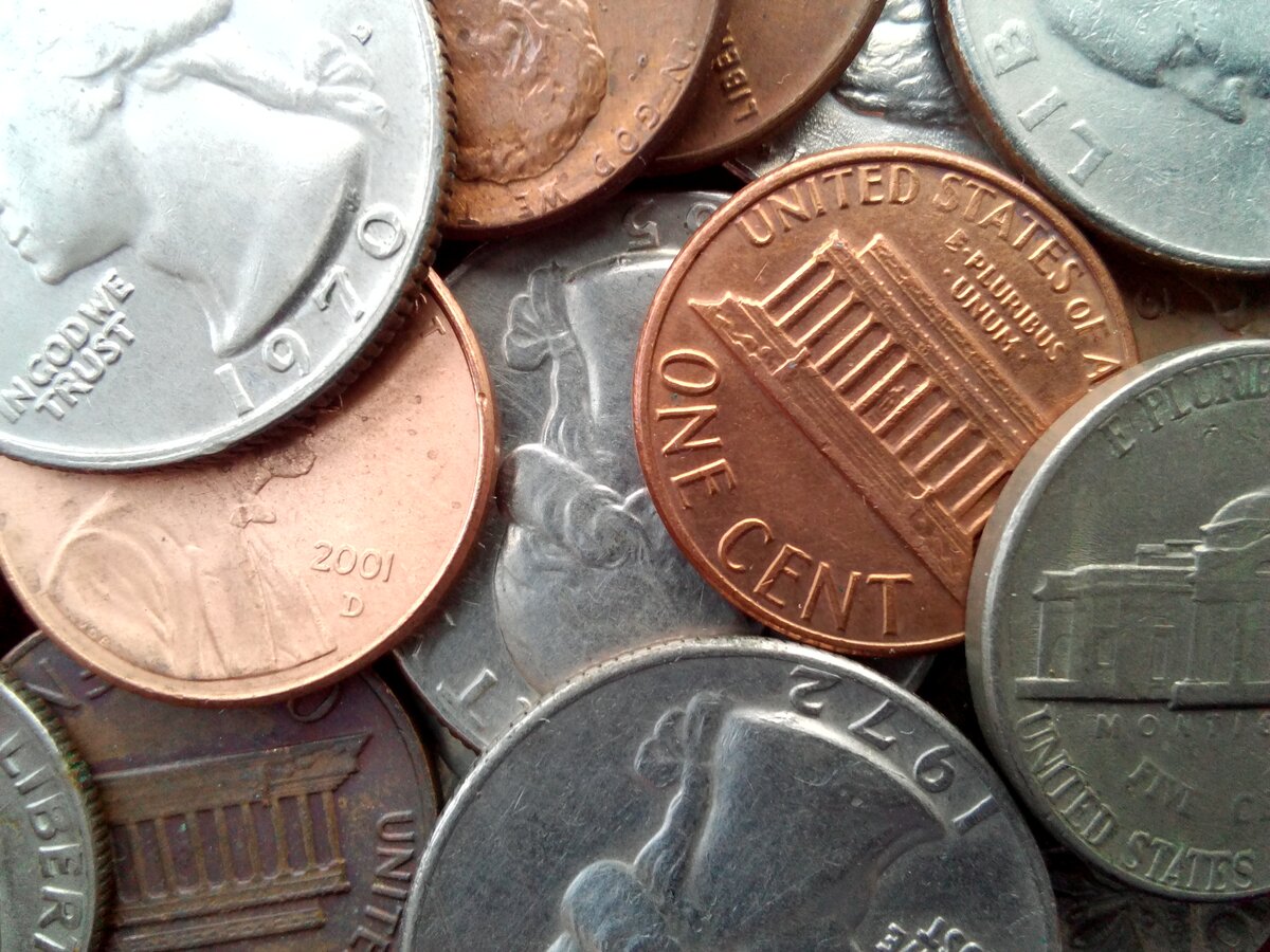 Центы США монеты