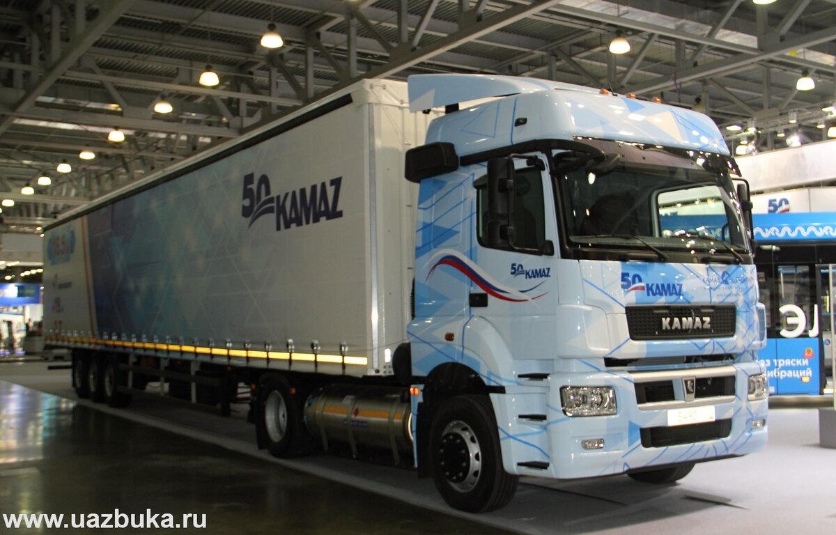 КАМАЗ-5490 Neo с газовым оборудованием