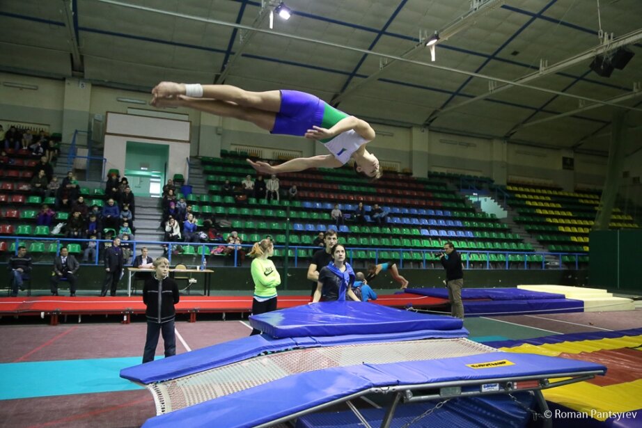 Спортивная гимнастика акробатические прыжки