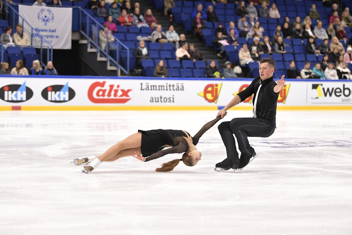 Анастасия Мишина и Александр Галлямов,короткая программа на Finlandia Trophy 2019