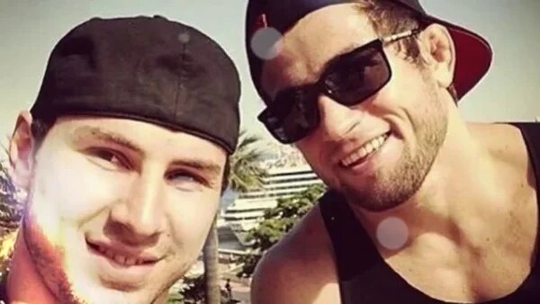 Я и Магомед. 