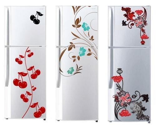 Декор холодильника — оформляем со вкусом (40 фото)