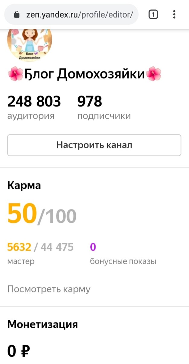 На данный момент у меня уже 978 подписчиков. 