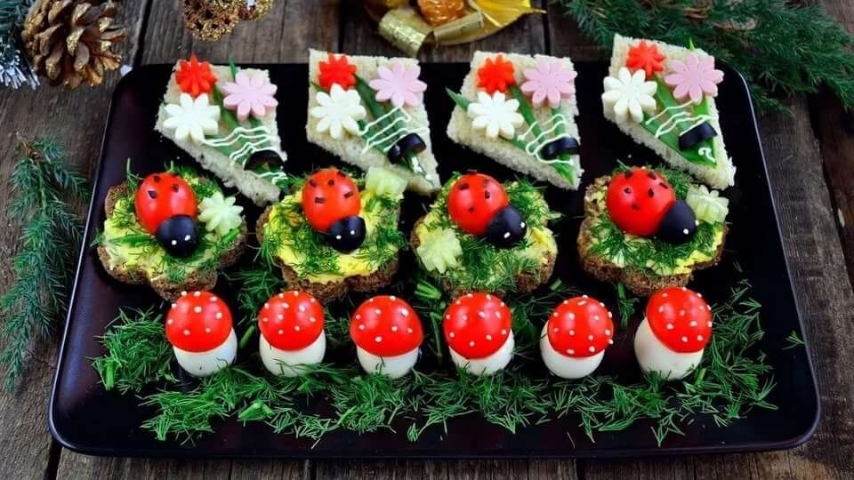 Закуски на праздничный стол