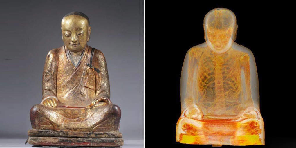 Удивительно, каким может стать человеческое тело. Очевидно, эти буддисты знали гораздо больше, чем современный человек. А еще очень интересно, зачем они самомумифицировались. Как Вы думаете?