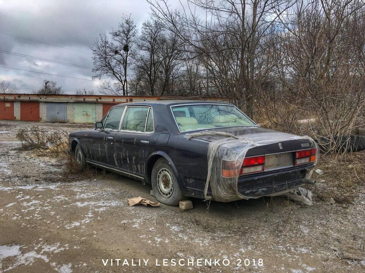 Брошенный Rolls-Royce в харькове из лихих 90-х | Алексей Власов | Дзен